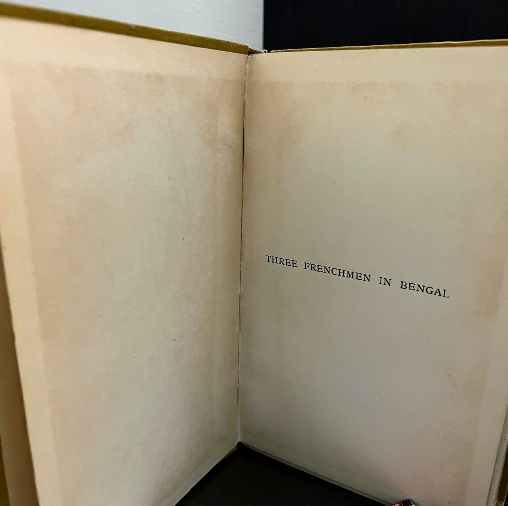 Three Frenchmen In Bengal or The Commercial ruin of French Settlements