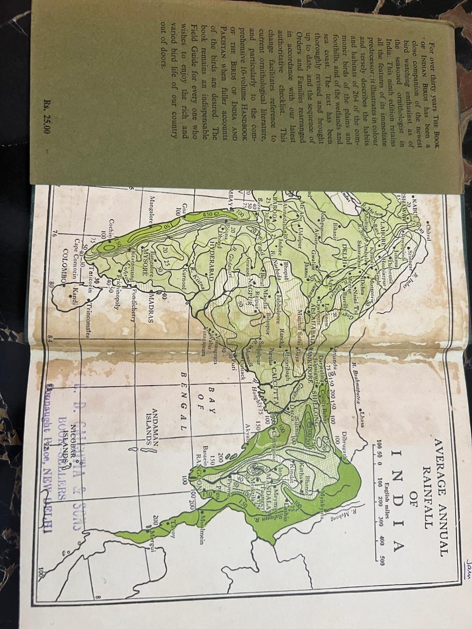 The Book of Indian Birds - Salim Ali