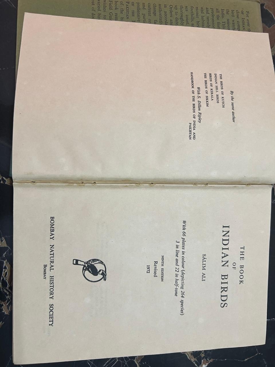 The Book of Indian Birds - Salim Ali