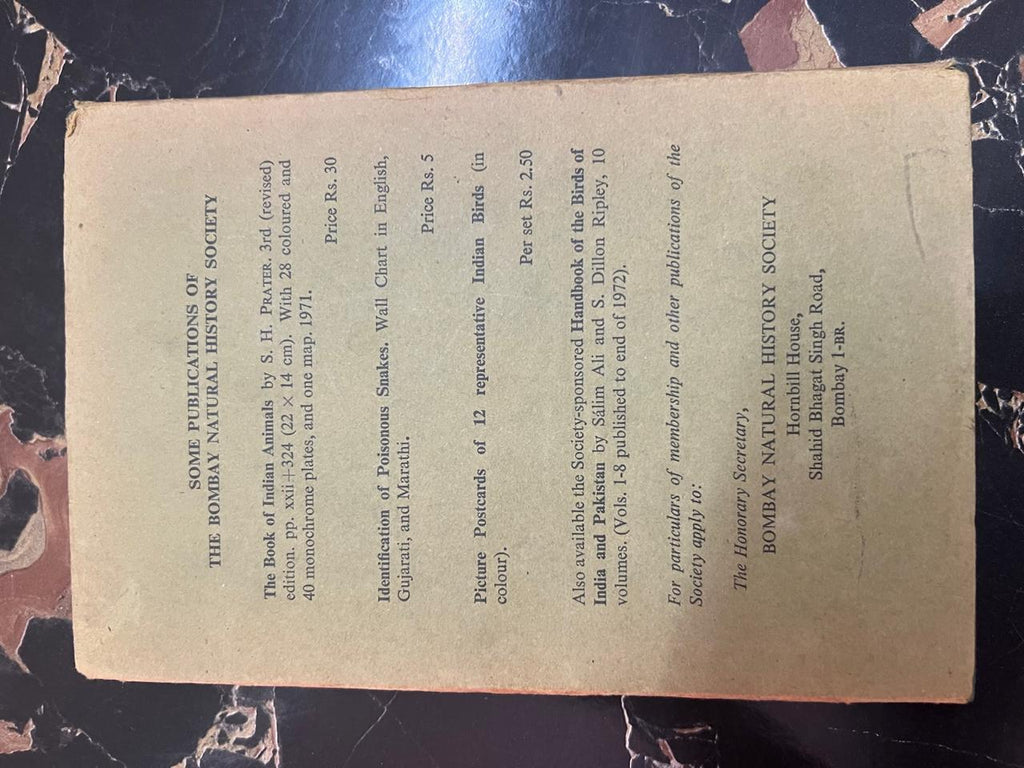 The Book of Indian Birds - Salim Ali